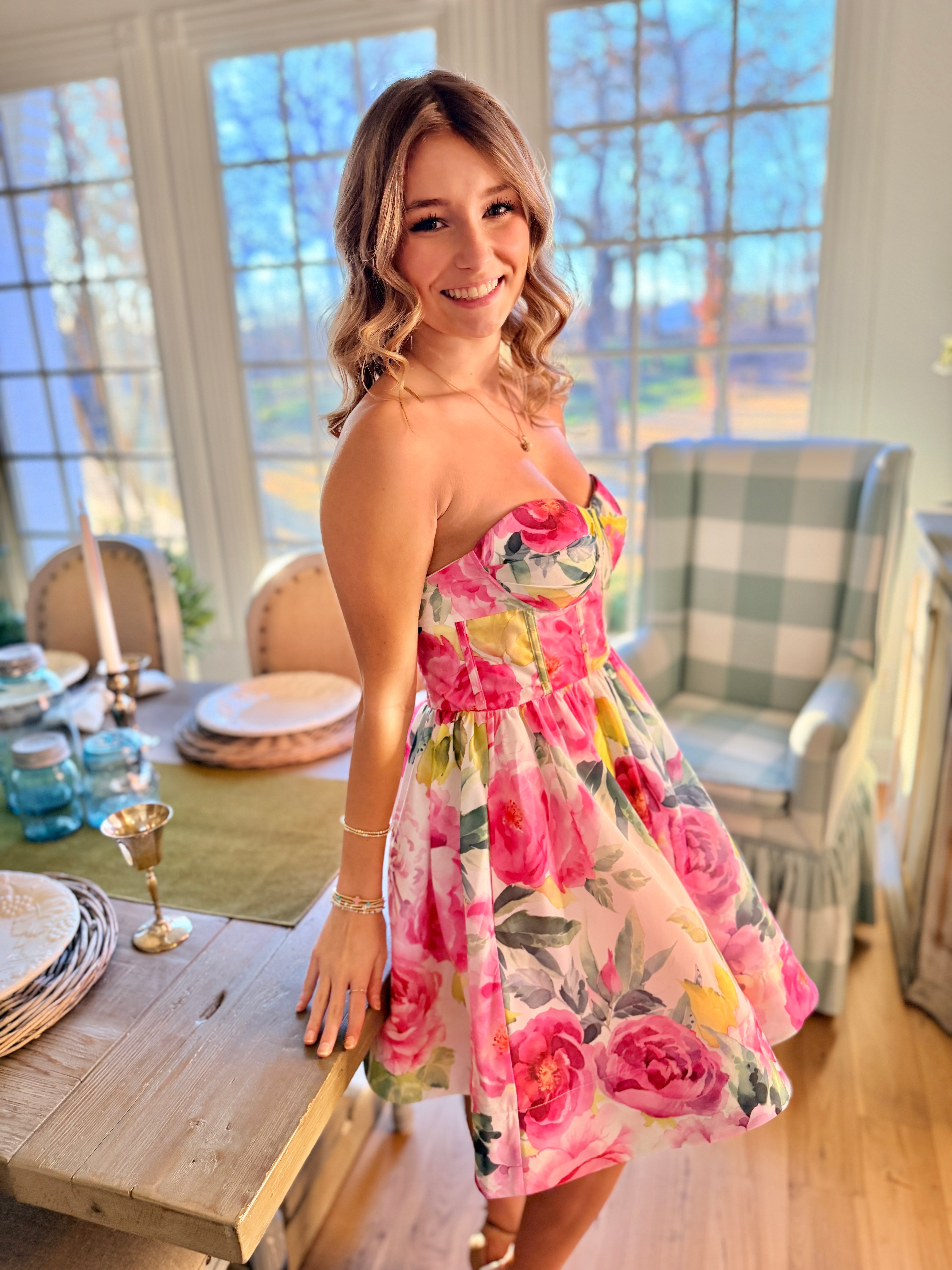 Garden Party Mini Dress Garden Party Mini Dress
