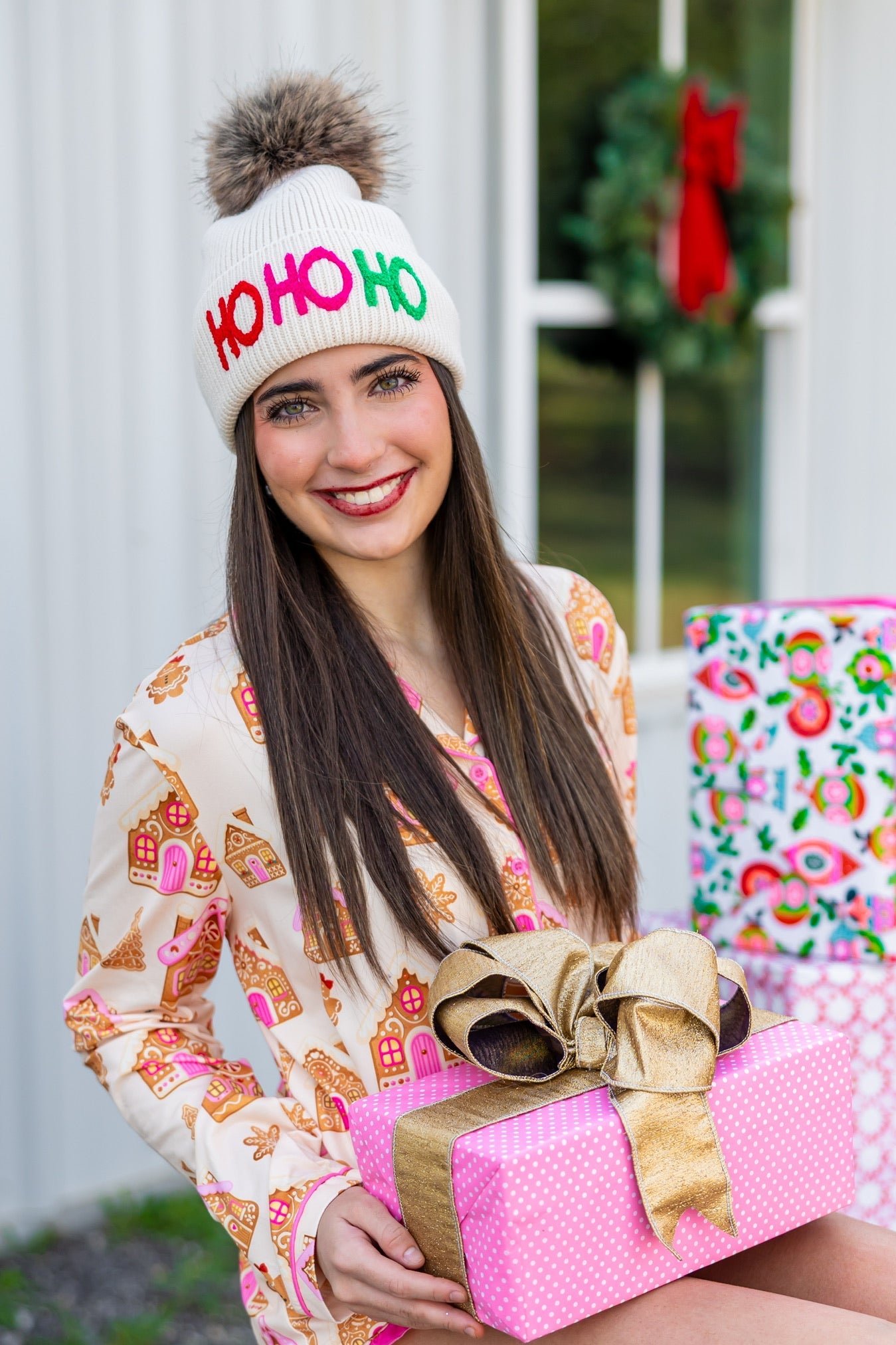 Gingerbread Wishes Pajama Set