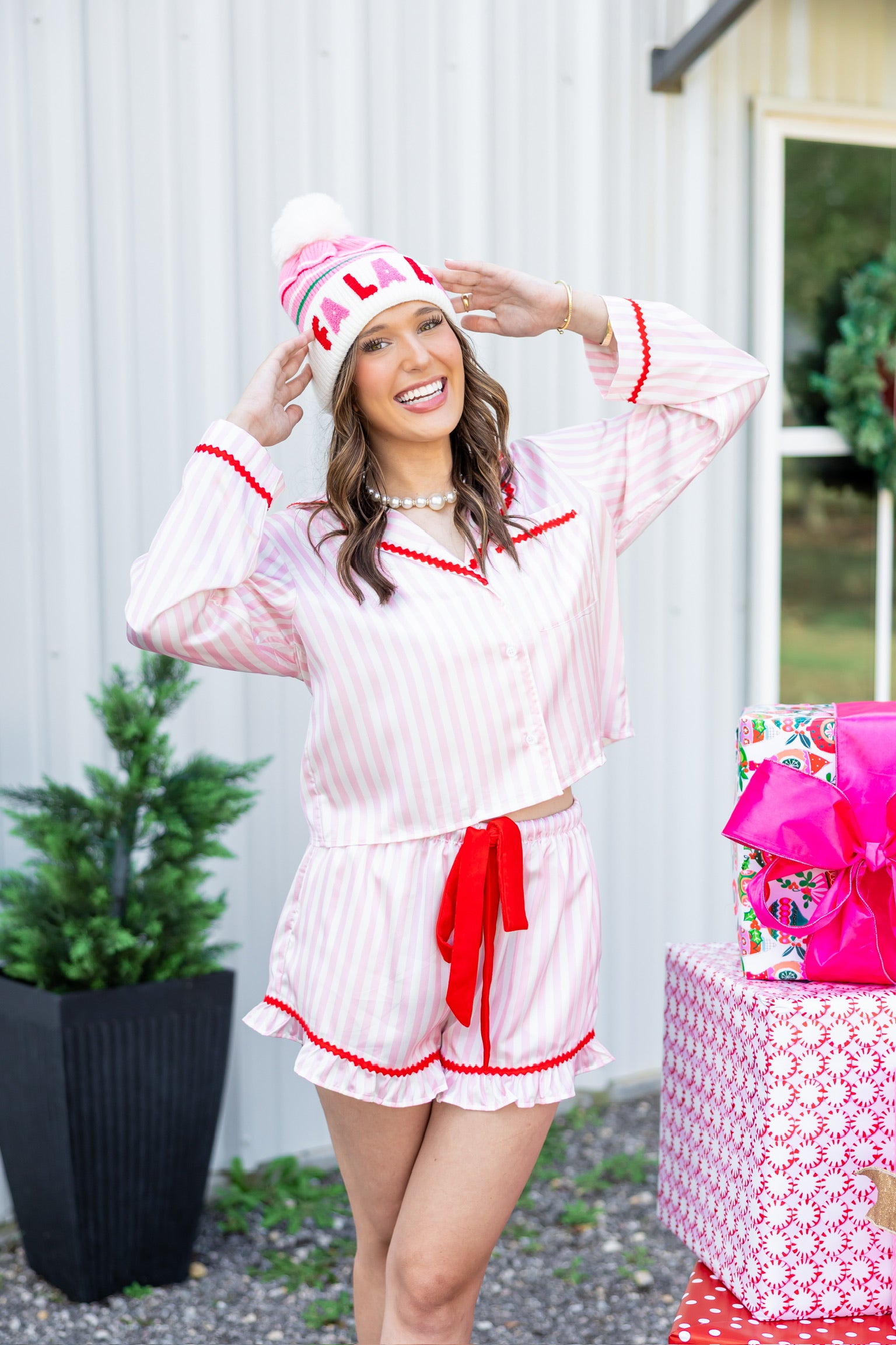 Merry & Bright Holiday Shorty Pajamas